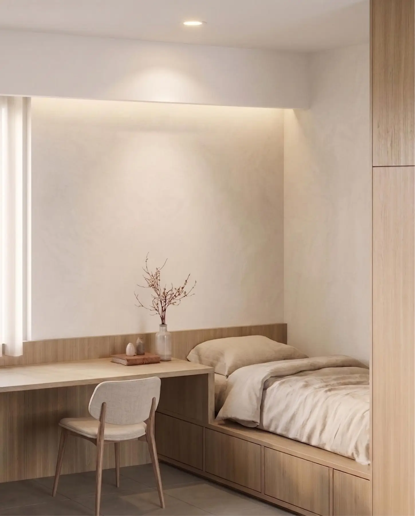 Desain interior kamar anak oleh RHI Architect