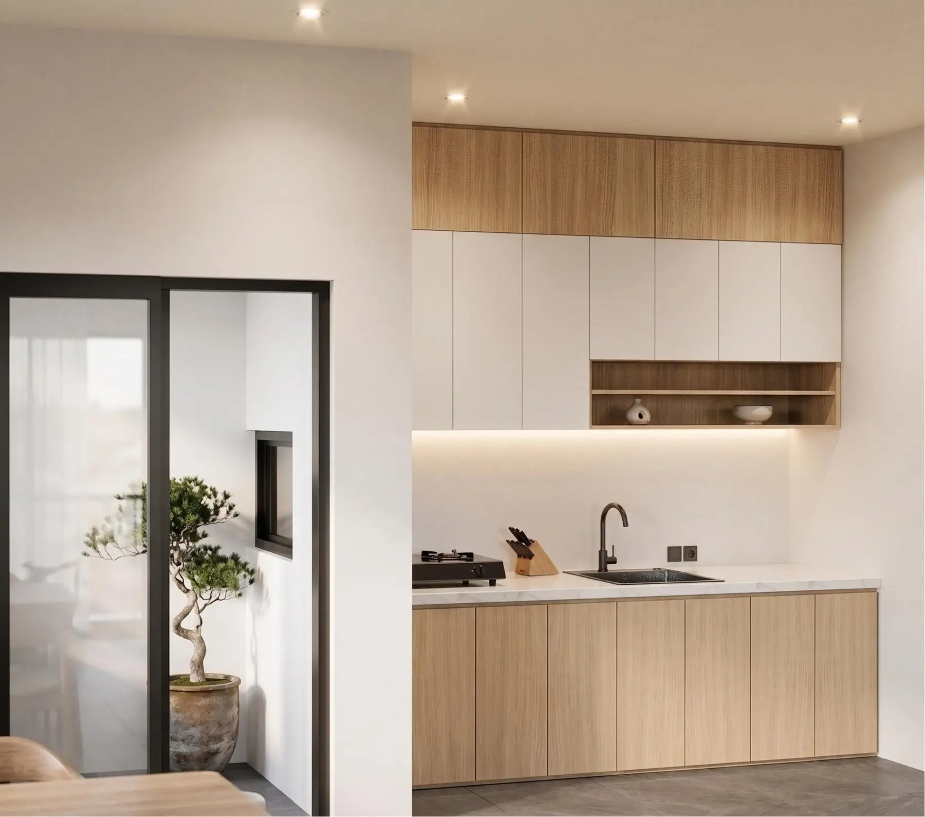 Desain interior dapur oleh RHI Architect